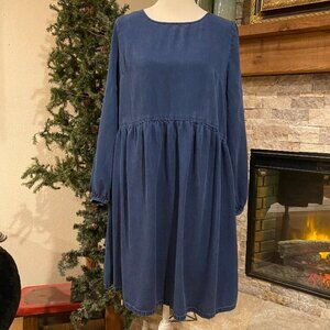 Old Navy Blue Midi Dress